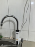 奥克斯（AUX）电热水龙头热水器加热水龙头快速热水变频恒温厨房下进水 【大屏数显】雪山白+漏保插头+万向喷头 实拍图