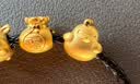 周生生黄金转运珠 足金Charme浪漫奇缘串珠金鸡十二生肖礼物 89265C定价 实拍图