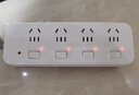 公牛（BULL）分控插座/插线板/插排/排插/接线板/宿舍家用桌面拖线板  3C认证  4位分控全长2米 独立开关 实拍图
