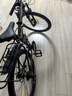 凤凰（Phoenix） 凤凰自行车可折叠山地车路虎男士成年人变速女式越野公路单车 条轮消黑/折叠双避震/全竞速轴承 26寸24速【参考：158-188cm】 实拍图