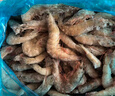 GUO LIAN国联 国产盐冻大虾 无冰净重3斤 特大号45-60只 白对虾海鲜生鲜 实拍图