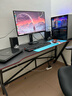 奥伦福特  电脑桌台式家用电竞游戏桌办公书桌简约书房写字桌子 碳纤维纹路单桌-140*60 升级款电竞桌 实拍图