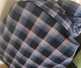 立蒙冬季男士保暖衬衫加绒加厚长袖格子衬衣中年爸爸装 310蓝黄格XL 实拍图