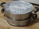 爱仕达（ASD）蒸锅不锈钢三层蒸锅家用蒸煮一体汤锅30CM蒸笼电磁炉燃气灶通用B3 实拍图
