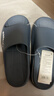 回力厚底防滑男女士凉拖室内外穿软底洗澡浴室拖鞋HL0212蓝灰40-41 实拍图