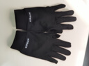 迪卡侬户外运动男女跑步健身骑行轻薄舒适保暖触屏手套纯黑色L-4564122 实拍图