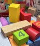 Hape(德国)儿童积木玩具进口山毛榉80粒数字字母桶装生日礼物E8402 实拍图