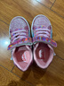 芭比童鞋女童春秋公主风低帮板鞋儿童女孩时装运动鞋DA5355粉色27码 实拍图