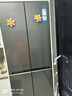 海尔（Haier）小红花套系418升594mm专业超薄零嵌十字T型家用电冰箱一级能效BCD-418WGHTDB9S9U1家电国家补贴20% 实拍图