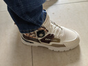 潮小二高帮男鞋冬季马丁靴男工装运动休闲板鞋增高旋钮扣鞋子男加绒棉鞋 米卡【单鞋】 42 (260mm) 实拍图