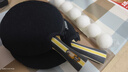 红双喜（DHS）乒乓球拍三星级横拍对拍H3002套装附拍包+乒乓球 实拍图