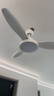 美的（Midea）风扇灯餐厅吊扇灯led卧室48寸开叶扇三叶扇熟睡风包安装 实拍图