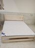 零树 实木床主卧双人床家具【包安装】 1.5m*2m床+5cm椰棕床垫 JY-004 实拍图