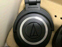 铁三角（Audio-technica）ATH-M50X BK 头戴式专业全封闭监听音乐HIFI耳机 黑色 实拍图