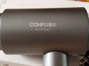 康夫（CONFU）11万转高速电吹风机家用大风力负离子护发便携速干送女友生日礼物推荐吹风筒F8灰 实拍图