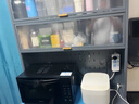 厨房多功能置物架微波炉烤箱碗柜收纳置物柜餐边柜靠墙一体储物柜 轻奢灰（长90）六层-特厚新款 实拍图