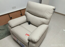 芝华仕（CHEERS）头等舱布单椅布艺沙发客厅家具电动功能芝华士舒适代表作9780白 实拍图