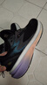 361°运动鞋女鞋雨屏秋冬季雨天通勤鞋防泼水防滑户外跑步鞋女 曜石黑/数码薰衣草 38 实拍图