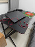奥伦福特  电脑桌台式家用电竞游戏桌办公书桌简约书房写字桌子 碳纤维纹路单桌-80*60 升级款电竞桌 实拍图