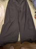 优衣库女装针织廓形长裤快干速干吸汗高腰弯刀镰刀裤479688 08 深灰色 S /155/64A 实拍图