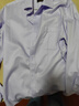 雅戈尔（YOUNGOR）长袖衬衫男DP免烫衬衫纯棉面料抗皱易打理新品 GLDP10171LJA粉紫色 40 实拍图