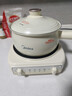 美的（Midea）电煮锅 电蒸锅 电炒锅 电热锅 2.6L分体式 小型1-2人学生宿舍多功能锅 泡面锅 XZC2061 配蒸笼 实拍图