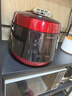 福库（CUCKOO）电压力锅高压可分离内盖麦饭石型内胆多功能饭锅预约智能语音电饭煲5L  4-5人 P1089FR 实拍图