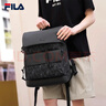 FILA斐乐男士背包易烊千玺同款2025夏季翻盖双肩包抗菌书包电脑包 满印一-ZA XS 实拍图