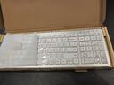 B.O.W 航世 HW198D无线键盘鼠标套装 商务办公安静键鼠套装超薄轻音充电台式电脑笔记本男女生 2.4G无线充电单键盘【银白】 实拍图