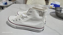 回力 Warrior 帆布鞋男经典高帮休闲鞋男女情侣款学生小白鞋女时尚板鞋子男 WXY-473T 白色 37 实拍图