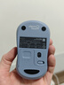 罗技（Logitech）M221 轻音鼠标 无线鼠标 办公鼠标 对称鼠标 带无线微型接收器 雾霭蓝 实拍图