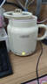 JIEXG养生壶 热牛奶杯 养生杯 煮茶花茶银耳静音 热牛奶神器烧水壶办公室烧水杯 热奶杯 0.8L 【升级容量】多功能炖煮 实拍图