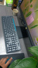 罗技（Logitech）MK275 键鼠套装 无线键鼠套装 办公键鼠套装 全尺寸 商务键鼠套装 带无线2.4G接收器 黑蓝色 实拍图