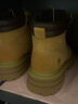 骆驼（CAMEL）【山丘】经典大黄靴户外工装马丁靴 L23W076065M 土黄（毛里） 37 实拍图