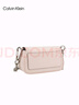 Calvin Klein时尚单肩包礼物链条包包金属字母旋扣翻盖CK女包斜挎马鞍包DH3240 实拍图