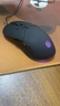 英菲克（INPHIC）B1有线鼠标静音办公台式机电脑游戏宏电竞男USB适用于惠普华硕笔记本机械专用8800DPI呼吸灯效 【办公游戏都好用+6键宏定义】经典黑 实拍图