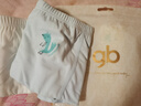 gb男孩内裤 男童A类纯棉短裤 5A抗菌平角内裤男 宝宝内裤3条装-本白 实拍图
