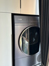西门子（SIEMENS）小晶钻Plus深层净洗洗烘套装 蒸汽除菌单洗变频热泵烘干机 高效除菌 智感烘干WG52H2X10W+D11W 实拍图