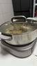 九阳（Joyoung）0涂层IH秒涮电火锅火锅专用锅电锅家用4-8人分体式可拆洗多功能电蒸锅不锈钢电煮锅6L火锅锅GN12 实拍图