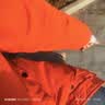 君羽反季羽绒服女中长800蓬白鹅绒加拿大风格冬季加厚抗寒鹅绒服外套 橙红色 【800蓬白鹅绒】抗寒-25℃ L | 充绒量222g 实拍图