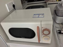 美的（Midea）小滋味系列微波炉变频家用奶油风百搭复古转盘式一级能效微波炉以旧换新20L（M2H2） 实拍图