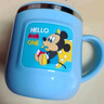 迪士尼（Disney）儿童水杯幼儿园学饮杯家用牛奶杯带刻度训练喝水杯男女孩咖啡杯 实拍图