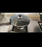 美厨（maxcook）玻璃盖汤锅盖 304不锈钢包边炒锅盖煎锅盖火锅盖26cm MCPJ9623 实拍图