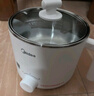美的（Midea）电煮锅 宿舍小锅 小电锅 学生寝室一体泡面火锅多功能 不锈钢0涂层 电蒸锅 电热锅 XZE1614 配蒸笼 实拍图
