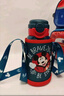 迪士尼（Disney）儿童保温杯316不锈钢吸管直饮水杯幼儿园小学生双饮水壶650ml米奇 实拍图
