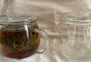 富光花茶杯 男女士茶水分离杯子 双层办公泡茶玻璃杯带把高硼硅水杯 实拍图