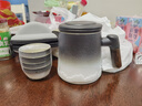 几物森林 旅行茶具便携茶具套装一壶四杯户外功夫茶具快客杯泡茶陶瓷茶杯 实拍图
