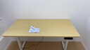 乐歌电动升降电脑桌电竞升降书桌办公学习桌子E2原木色1.4m 实拍图