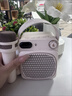 漫步者（EDIFIER）【重磅新品】PP203S 便携手提蓝牙音箱 迷你K歌音箱 户外音响 家庭KTV音箱 云岩白 双麦 实拍图