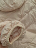 巴拉巴拉童装儿童羽绒服男童女童冬装厚款连帽外套立体造型可爱萌 粉红A61314（白鸭绒） 130 cm（充绒量107g） 实拍图